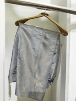 3 pc Suit - Grey Floral Gown