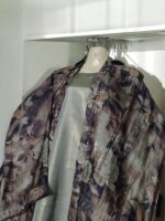 3 pc Suit - Grey Floral Gown