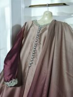 3 pc Suit - Mehroon Mirage