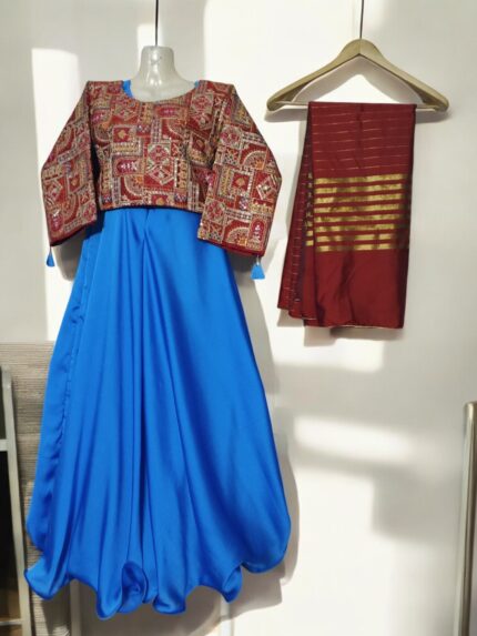 3-Piece Suit - Blue Frock