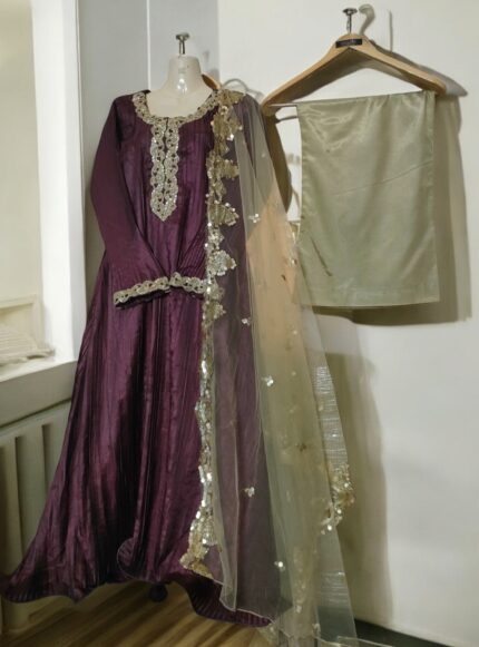 3-Piece Suit – Maroon Crush Festive