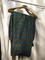 2 pc Suit - Golden n Green