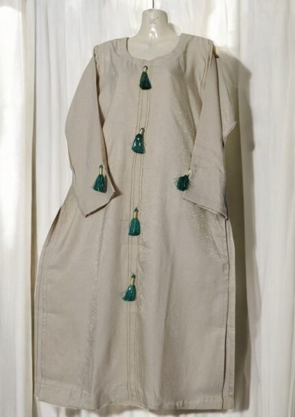 2 pc Suit - Golden n Green