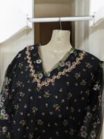 2 pc Suit - Midnight Petals