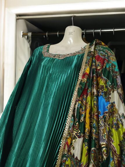 3 pc Suit - Green Crash Frock